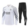 Paris Saint-Germain Training Sweatshirts Quarter-zip 2025-26 Weiße Für Herren